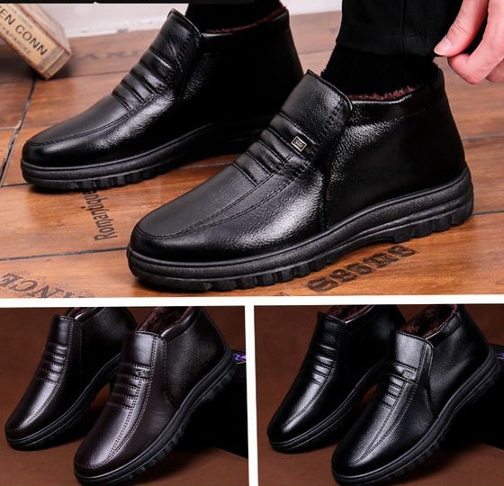【50 % OFF】Comfortable and warm men's snow boots, shock-absorbing and non-slip🔥Free shipping🔥