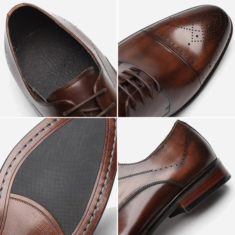 Paul™ Men's Premium Genuine Leather Shoes, Superbly Sculpted