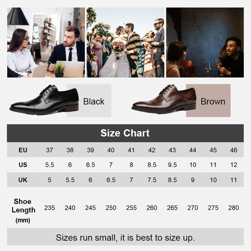 Paul™ Men's Premium Genuine Leather Shoes, Superbly Sculpted