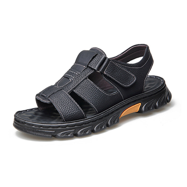 🔥49% OFF🔥High quality leather casual sandals for men 【Non-slip, foot massage】