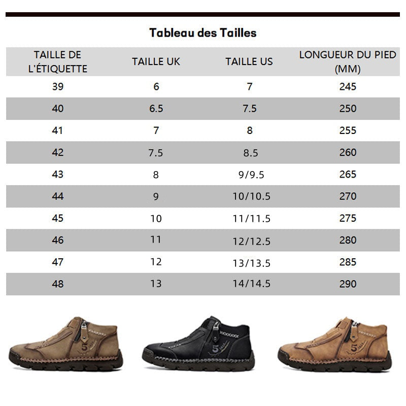 【Handmade】Men's Fashion Casual Shoes Made From Genuine Leather🔥Free shipping🔥