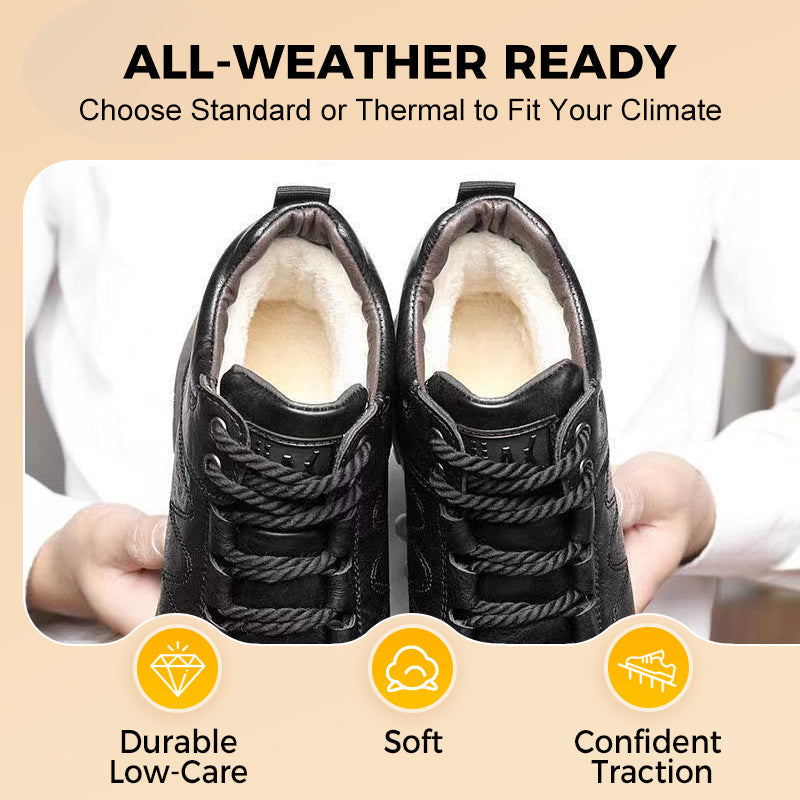 [59% off] Men's all-weather mid-top sports leather shoes